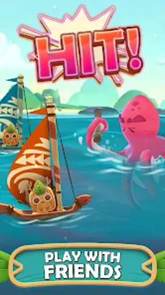 Tiki Solitaire TriPeaks screenshot