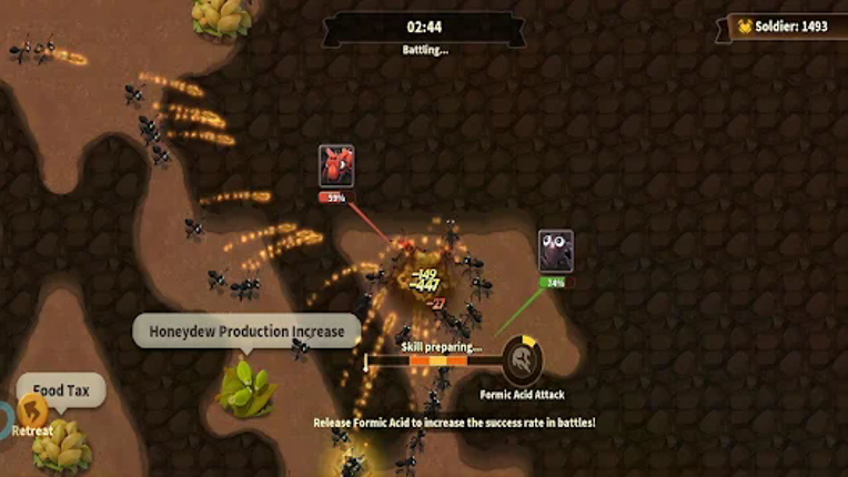 Rising of Ants screenshot