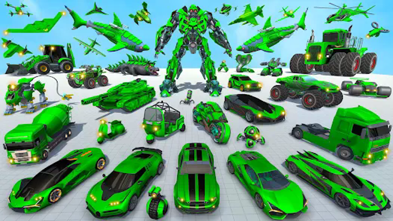 Shark Robot Car Game 3d screenshot