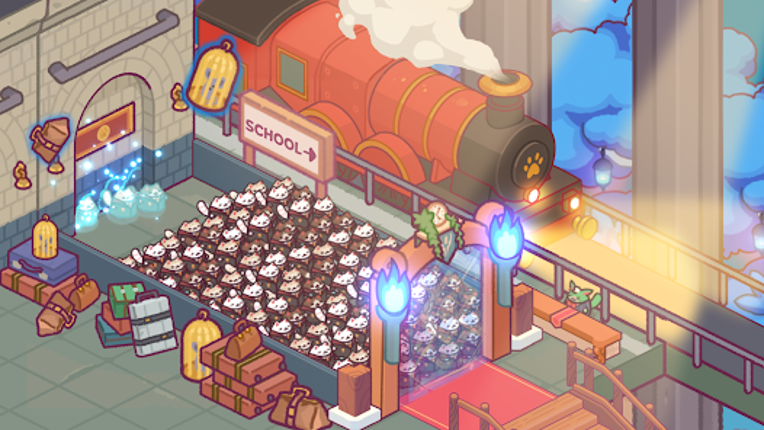 Cat Magic School : Cute Tycoon Image