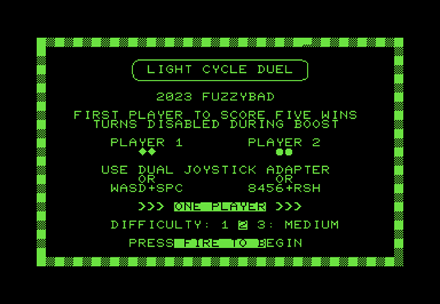 PET Light Cycles Game Cover