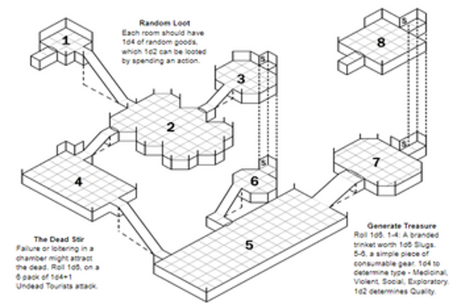 The Wrath of St. Ribe — Pamphlet Adventure Image