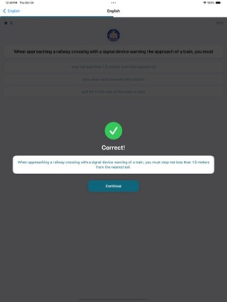 LTO Driver's Exam Reviewer screenshot