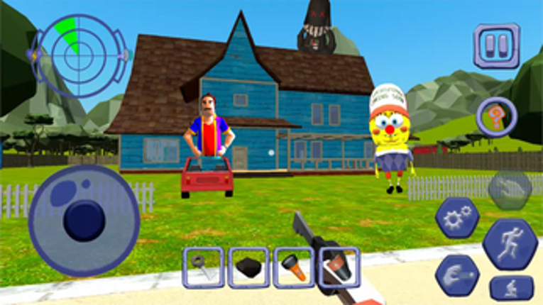 Mr. Night with Friends Basketball Player and Galactic Soldier Neighbor screenshot