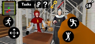 Nun and Monk Neighbor Escape Image