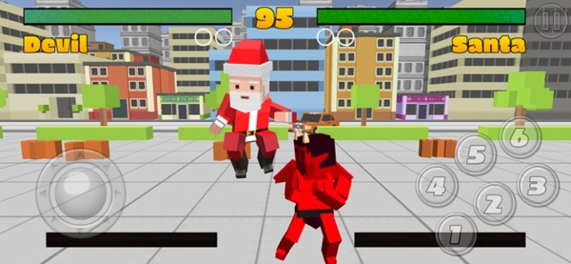 Pixel Fighting 3D screenshot