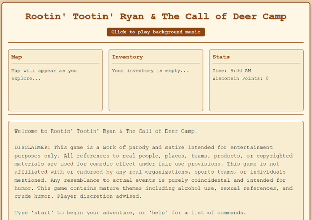Rootin' Tootin' Ryan & The Call of Deer Camp Image