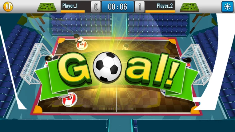 Tabletop Foosball screenshot