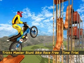 Tricky Bike Stunt Racing Game Image