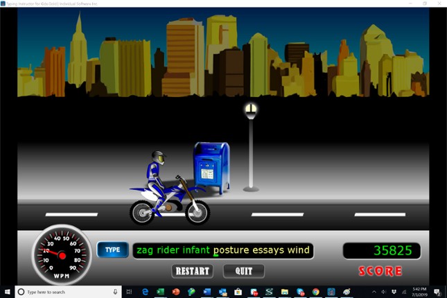 Xtreme Typing screenshot