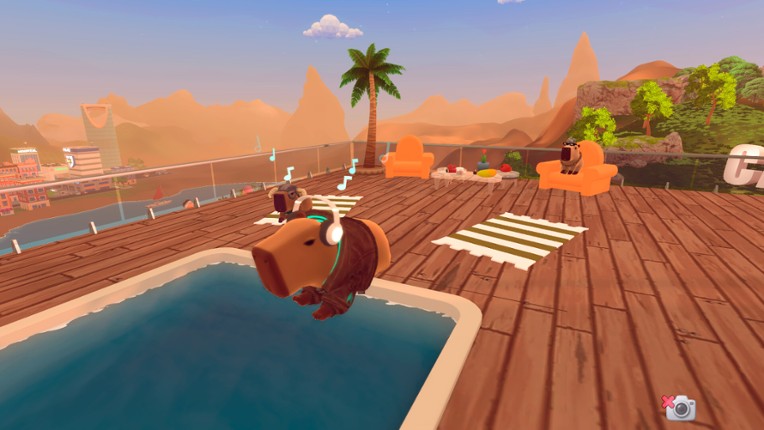 Capybara Hot Tub screenshot