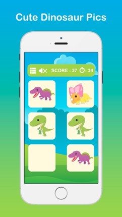 Dino Kids Matching - Dinosaur Memory Games Free For Kids HD screenshot