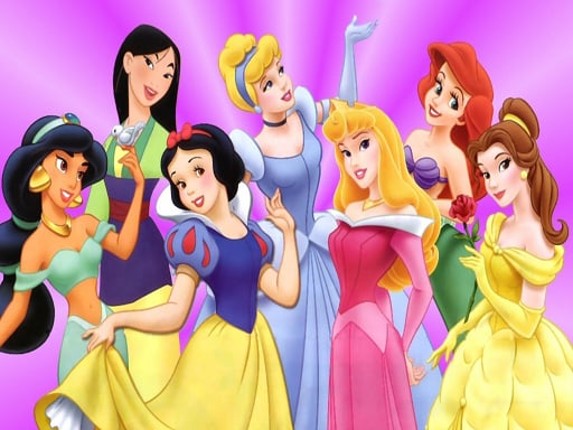 Disney Princesses Jigsaw Puzzle Game Cover