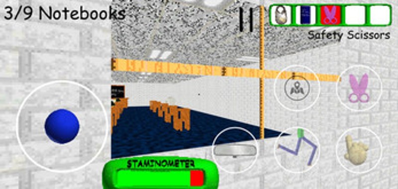 Everyone helps Baldi Android port screenshot