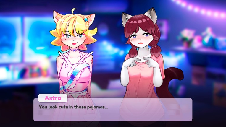 Furry VTuber screenshot