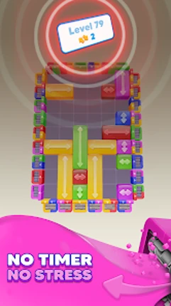 Color Blocks 3D: Slide Puzzle Image