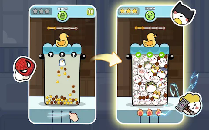 Kawaii Popcorn: Cooking Chef screenshot