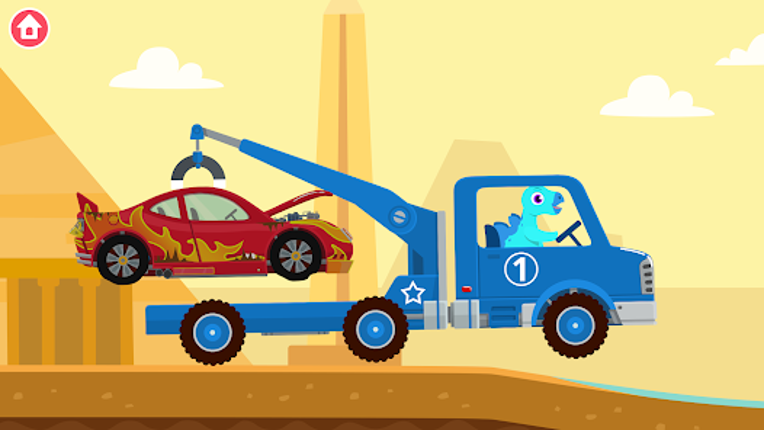 Dinosaur Rescue Truck Games Image