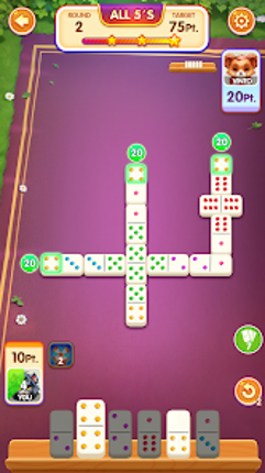 Domino Rush - Saga Board Game screenshot