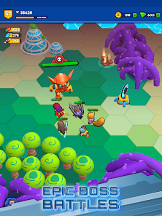 Space Heroes: Epic Galaxy RPG screenshot