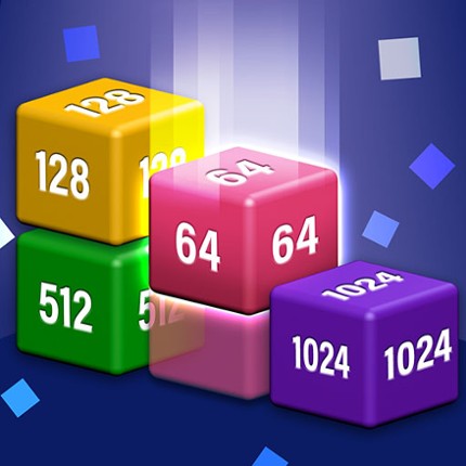 Drop Block 3D Image