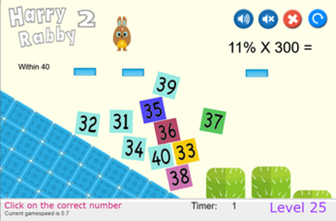 HarryRabby 2 Find Number from Percentage FREE Version screenshot