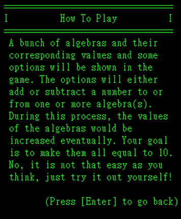 Logical Numerics screenshot