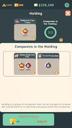 Stakeholder: Stock Market Game screenshot