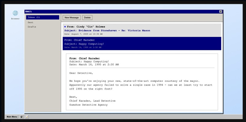 Gumshoe Detective Agency: The First Case screenshot