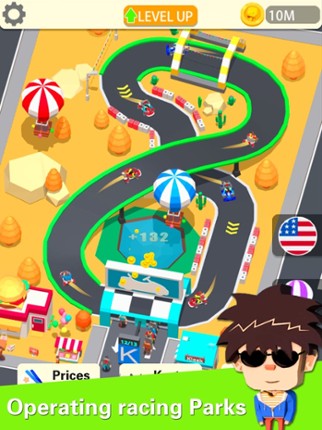 Idle Kart Park screenshot