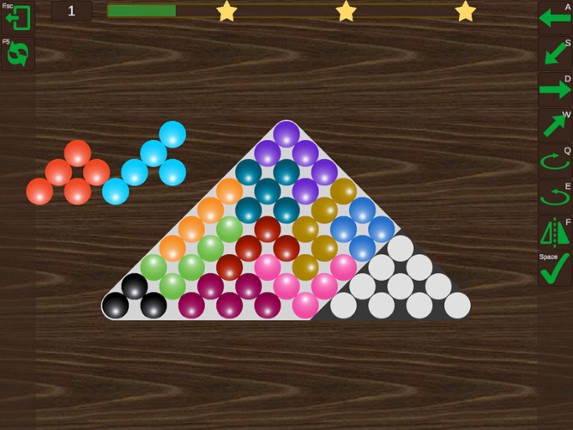 Pyramid Puzzle screenshot