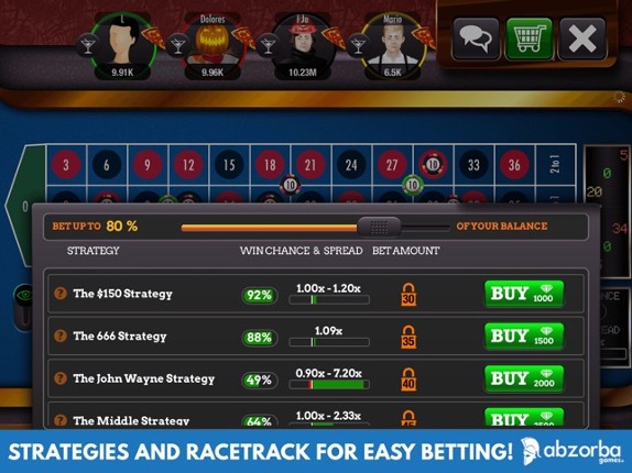 Roulette Live for Tango screenshot