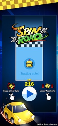 Spin Road: Finger Driver screenshot