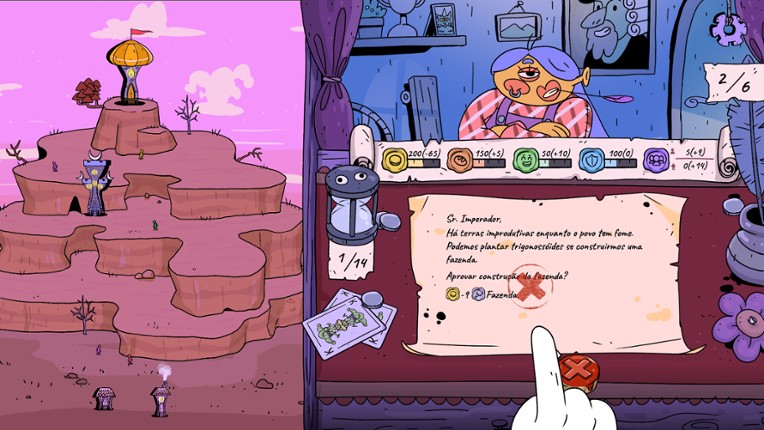 Stamperor! The Jester's Decree screenshot