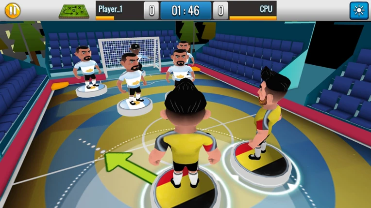 Tabletop Foosball screenshot