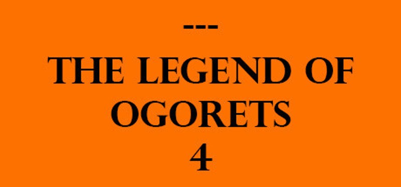 The Legend of Ogorets #4: Warren Image