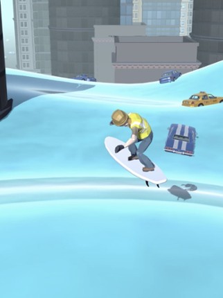 Tsunami Surfer Image