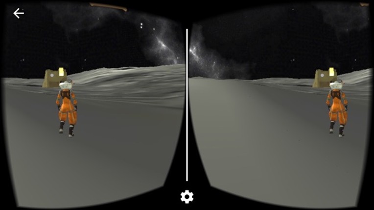 VR Moon Walk : Moon Journey For Google Cardboard screenshot