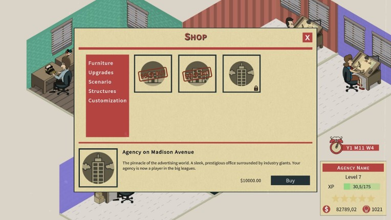 Ad Agency Tycoon screenshot