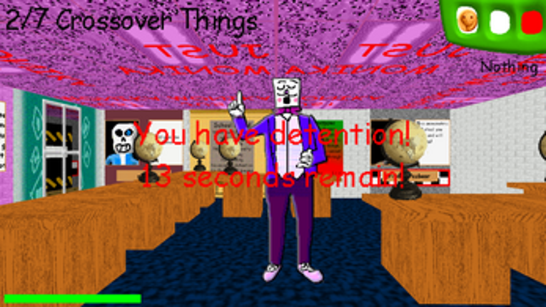 Baldi's Basics Crossover Blast 1.4.3 Port screenshot