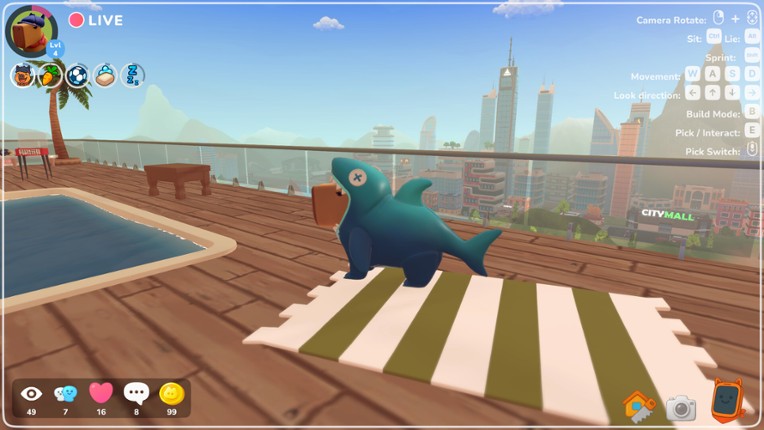Capybara Hot Tub screenshot