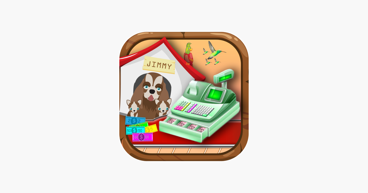 Games like Cute Pets Store Cash Register - Supermarket POS