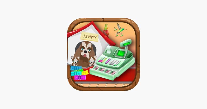 Cute Pets Store Cash Register - Supermarket POS Image