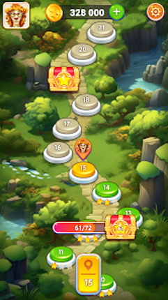 Domino Rush - Saga Board Game Image