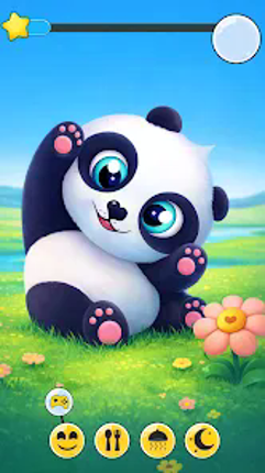 Pu My talking panda, pet care Image