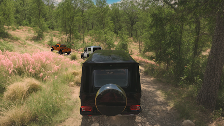 Offroad Car Driving 4x4 Jeep Image