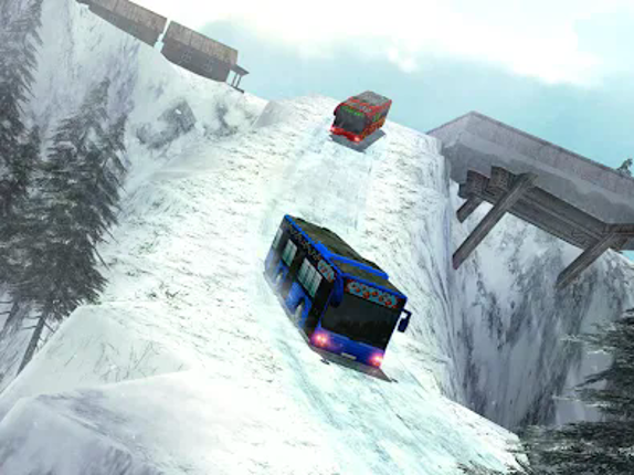 Off-Road Hill Bus Driving screenshot