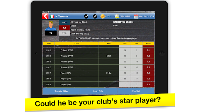 Soccer Tycoon: Football Game screenshot