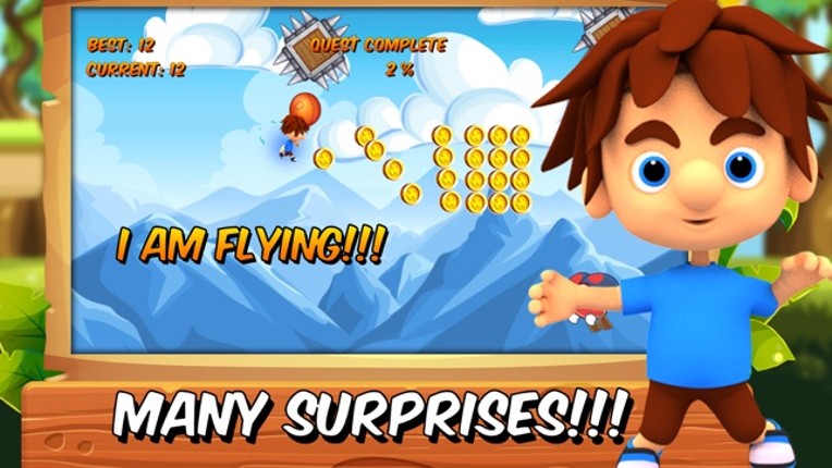 Hopper Steve - platformer games in adventure world screenshot