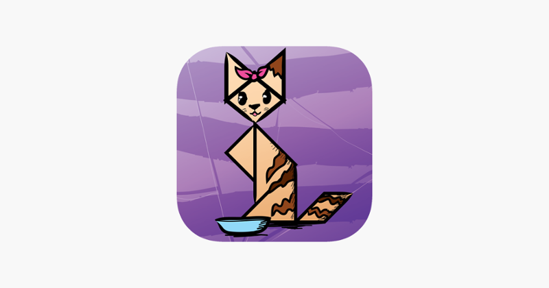 Kids Doodle &amp; Discover: Cats 2, Cartoon Tangram Game Cover